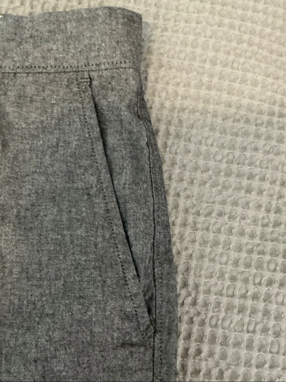 J. Crew Charcoal Gray Flat Front Men's Shorts 31W